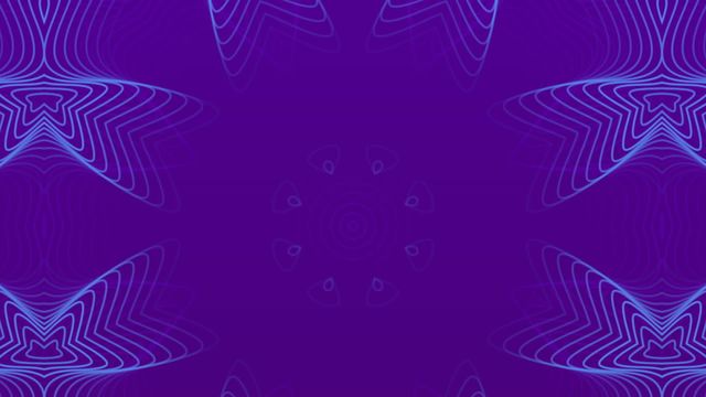 This abstract digital art features geometric shapes and lines on a blue background, integrating a retro-futuristic design concept. The purple and blue hues create a visual interest suitable for modern design projects. This art piece offers a vibrant aesthetic ideal for backgrounds in digital presentations, graphic design themes, wall art, or marketing materials aiming for a modern and lively feel.