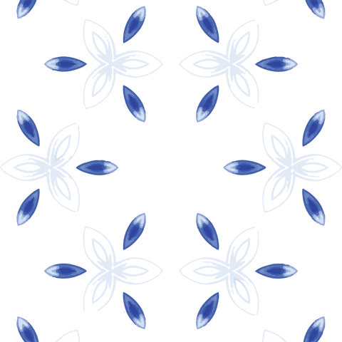 Abstract Floral Pattern, Blue Petal Design, Transparent Background - Download Free Stock Videos Pikwizard.com