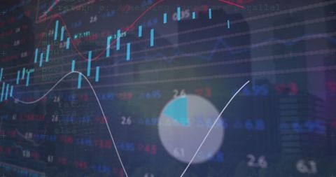 Abstract Representation of Financial Data and Charts - Download Free Stock Images Pikwizard.com