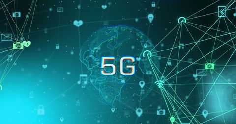 5G Technology Impact on Global Connectivity and Data Networks - Download Free Stock Images Pikwizard.com