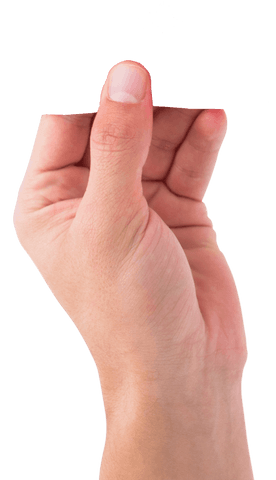 hand holding invisible card on transparent background - Download Free Stock Videos Pikwizard.com