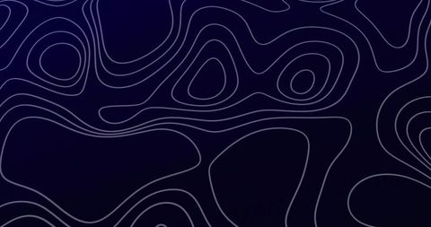 Abstract contour lines overlaying dark navy backdrop