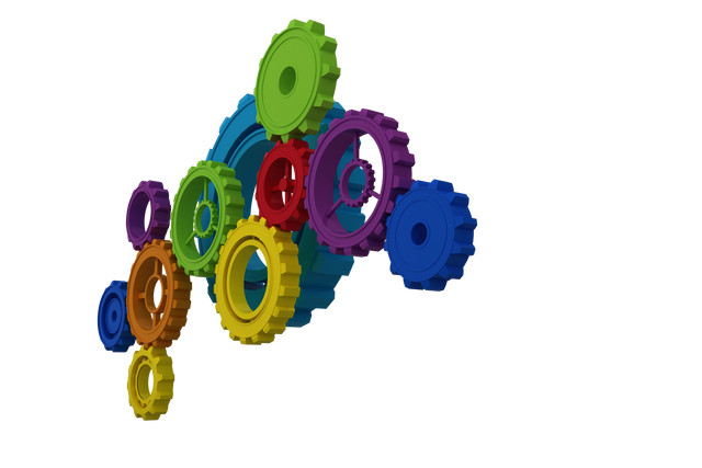 Colorful Interlocked Cogs Transparent Background Illustration - Download Free Stock Videos Pikwizard.com