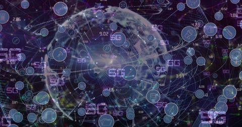 Global Connectivity with 5G Technology and Digital Transformation - Download Free Stock Images Pikwizard.com