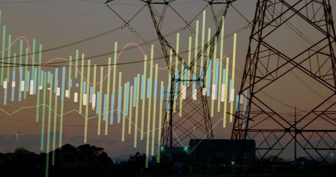 Interplay of energy infrastructure with data visualization