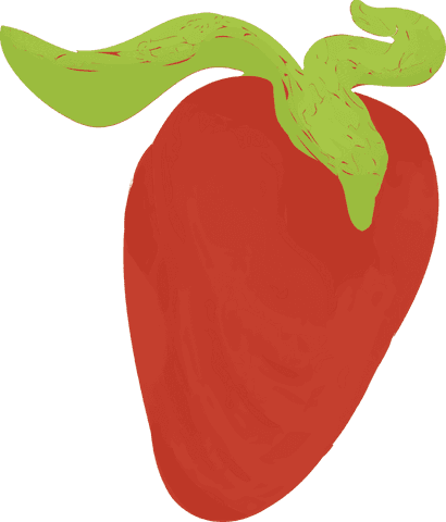 Heart-Shaped Strawberry Vector on Transparent Background - Download Free Stock Videos Pikwizard.com