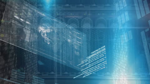 Futuristic Data Processing and Digital Displays in a Network Environment