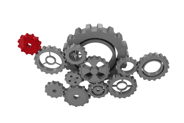 Red and Gray Cogs Overlapping on Transparent Background - Download Free Stock Videos Pikwizard.com