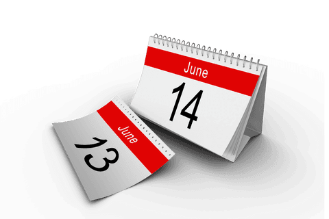 transparent calendar flipchart showcasing june dates - Download Free Stock Videos Pikwizard.com