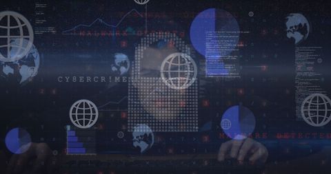 Concept of Cybersecurity Threat with Anonymous Hacker - Download Free Stock Images Pikwizard.com