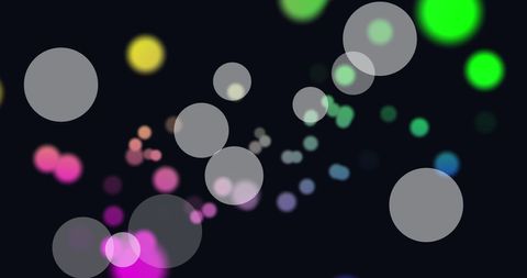 Colorful Abstract Light Spots on Black Background - Download Free Stock Images Pikwizard.com