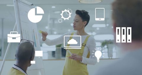 Team Collaborating on Financial Data Processing