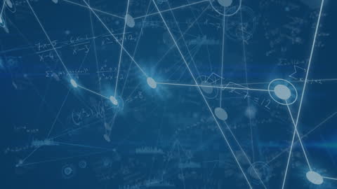 Overlay of Mathematical Equations and Data Analysis Concepts