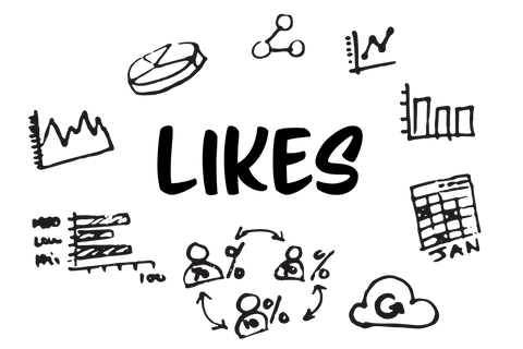 likes symbols with social media icons on transparent background - Download Free Stock Videos Pikwizard.com