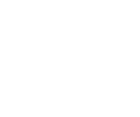 Abstract White Silhouette on Transparent Background