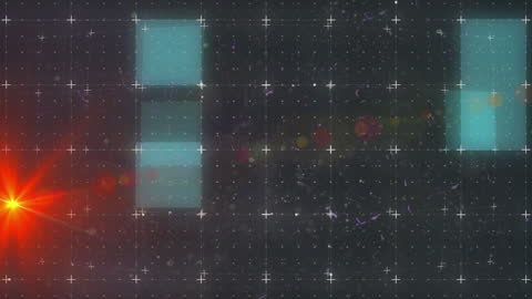 Dynamic Data Interface with Grid and Light Animation