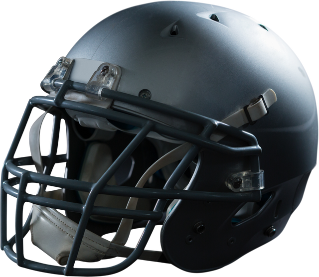 Transparent American Football Helmet Close-Up with Black Coloring - Download Free Stock Videos Pikwizard.com