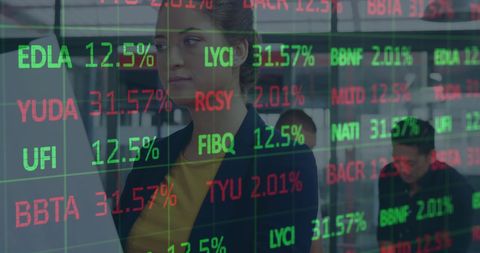 Businessperson Analyzing Real-Time Stock Market Data - Download Free Stock Images Pikwizard.com