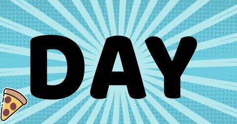 Celebrating pizza day with fun illustrations and patterns