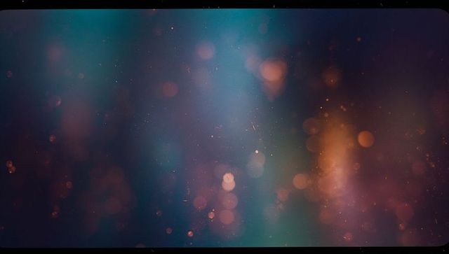 Colorful Bokeh Lights with Dreamy Gradient Background