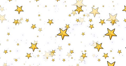 Christmas Falling Stars Over White Background - Download Free Stock Images Pikwizard.com