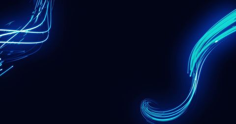 Digital Light Trails on Black Background - Download Free Stock Images Pikwizard.com
