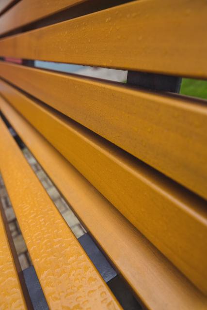Close-up of Wooden Strips on Bench, Outdoor Furniture Detail - Download Free Stock Photos Pikwizard.com