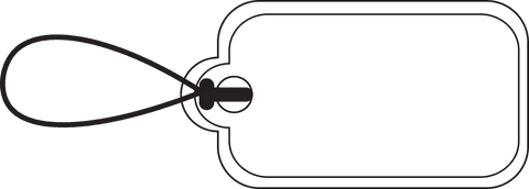 Transparent Gift Tag Illustration with Blank White Label and String - Download Free Stock Videos Pikwizard.com