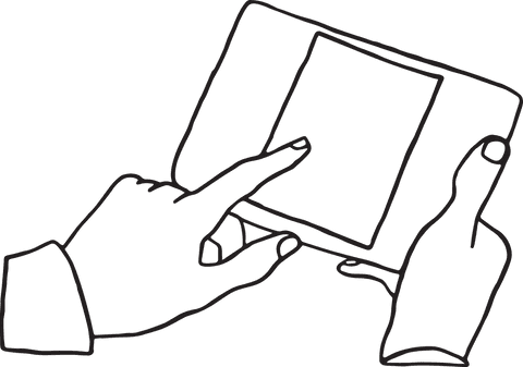 Hands Using Tablet Mobile Communication Technology Transparent Design - Download Free Stock Videos Pikwizard.com