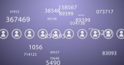 Digital Interface with Network Icons and Data Visualization - Download Free Stock Images Pikwizard.com