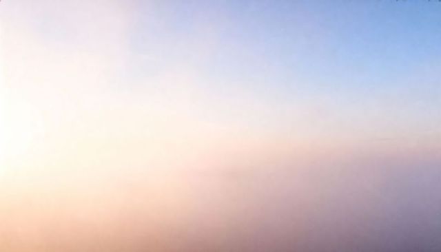 Glowing pastel mist gradient sky sunrise minimal ethereal airy background