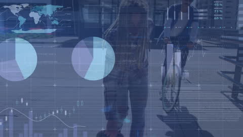 Global Financial Data Dashboard with Diverse Professionals