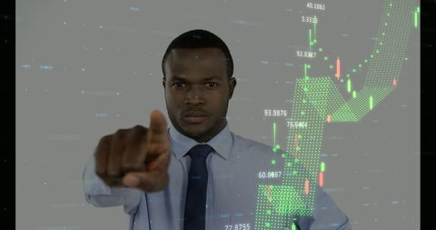 Tech-Savvy Professional Engaged in Data Analysis - Download Free Stock Images Pikwizard.com