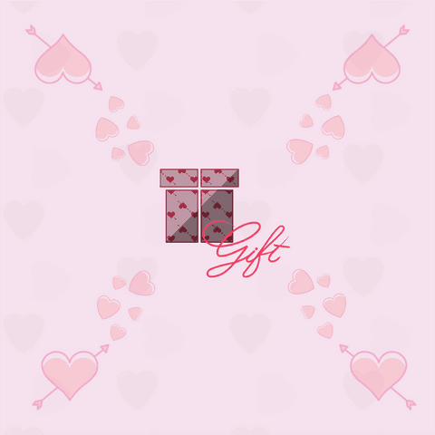 Transparent Valentine's Day Gift Pattern on Pink Background with Hearts - Download Free Stock Videos Pikwizard.com