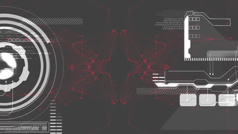 Futuristic Sci-Fi Technology Interface Animation