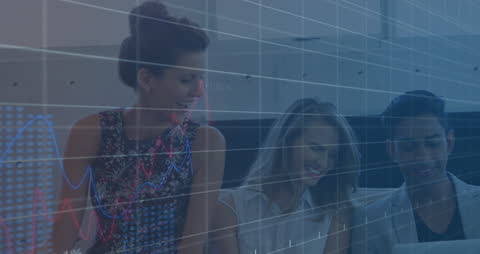 Collaborative Students Analyze Digital Data with Laptops