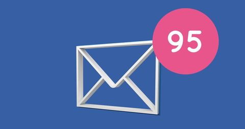 Email Notification Concept with Badge Counter on Envelope - Download Free Stock Images Pikwizard.com