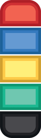 colorful vector badges on transparent background - Download Free Stock Videos Pikwizard.com