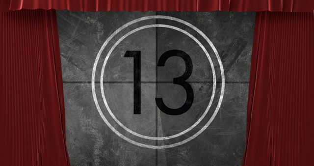 Classic Movie Countdown on Theater Stage Background - Download Free Stock Images Pikwizard.com