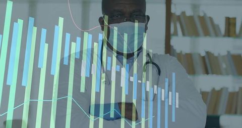 African American Doctor Analyzing Healthcare Data