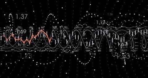 Digital Data Network with Dynamic Connections - Download Free Stock Images Pikwizard.com