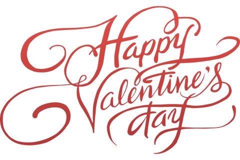 Elegant Happy Valentine's Day Script with Transparent Background - Download Free Stock Videos Pikwizard.com