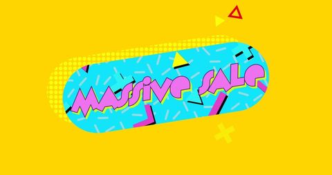 Vibrant Massive Sale Promotion Banner Design - Download Free Stock Images Pikwizard.com