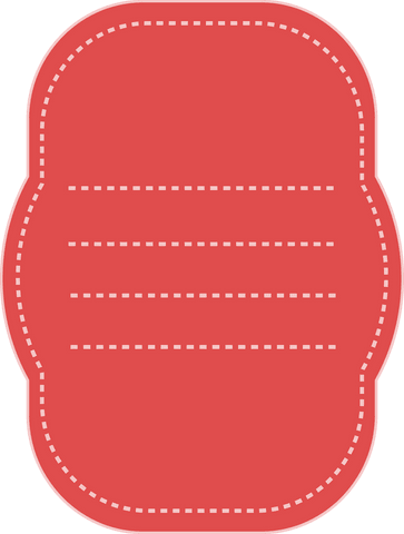 transparent red badge with dotted lines and text space - Download Free Stock Videos Pikwizard.com