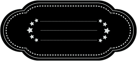 Elegant Transparent Label with Stars and Dotted Lines - Download Free Stock Videos Pikwizard.com