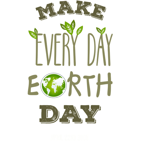 Eco-Friendly Typography Promoting Earth Day on Transparent Background - Download Free Stock Videos Pikwizard.com