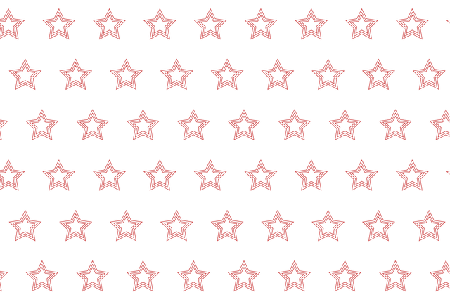 Rows of Red Stars on Transparent Background for Patterns and Designs - Download Free Stock Videos Pikwizard.com