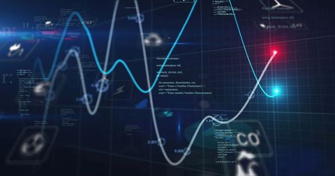 Abstract Data Processing and Digital Analysis - Download Free Stock Images Pikwizard.com