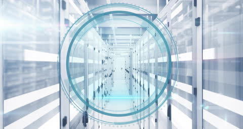 Digital Security and Data Processing Concept with Biometrics