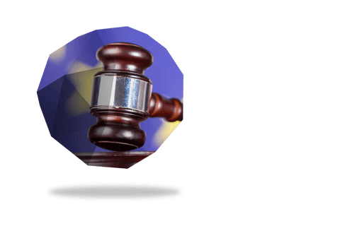 transparent gavel on abstract background with light effects - Download Free Stock Videos Pikwizard.com